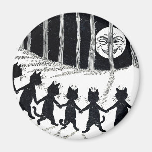 Imã Lua cheia e gatos, Louis Wain