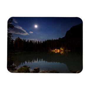 Ímã Lua cheia Lake Louise, Canadá