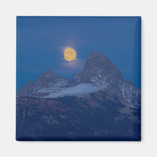 Imã Lua Cheia Nascente Grand Teton Driggs, Idaho