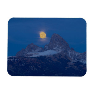 Ímã Lua Cheia Nascente Grand Teton Driggs, Idaho