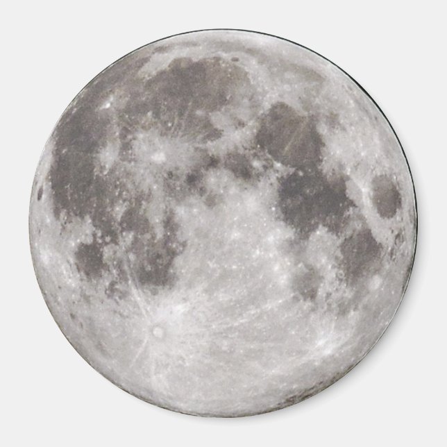 Imã Lua Cheia no céu preto (Frente)