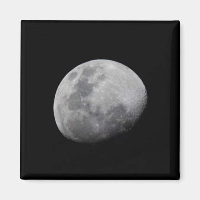 Imã Lua com Céu Preto | Zâmbia, Luangwa do Sul (Frente)