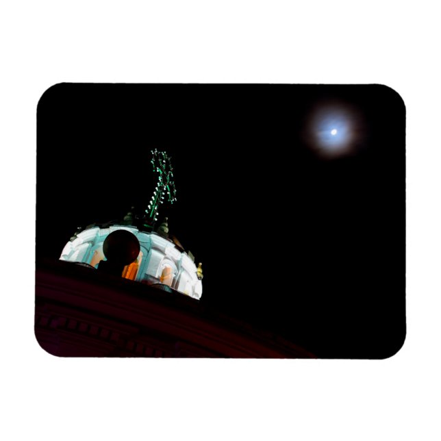 Ímã Lua e cruz, Quito, Equador (Horizontal)