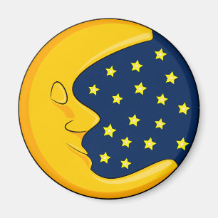 Imã Lua E Estrelas