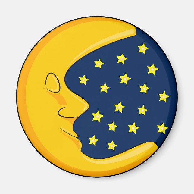 Imã Lua E Estrelas (Frente)