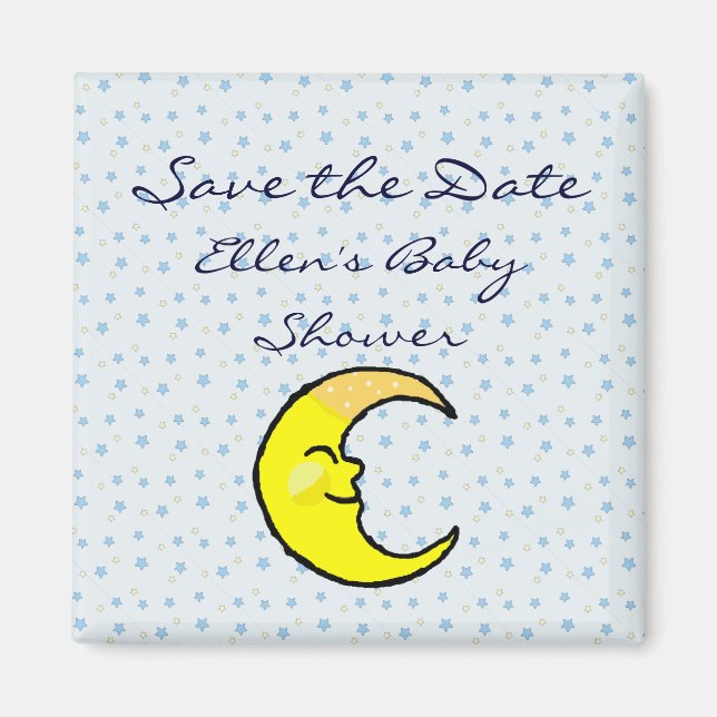 Imã Lua e estrelas (Frente)