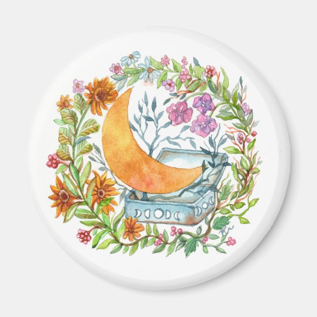 Imã Lua fora da caixa (Frente)