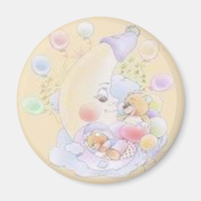 Imã Lua Magnética (Frente)