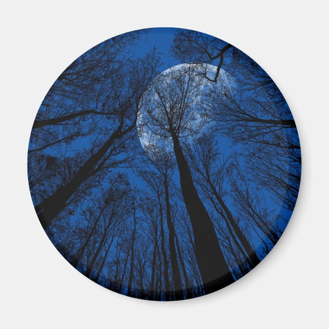 Imã Lua no Céu Noturno (Frente)