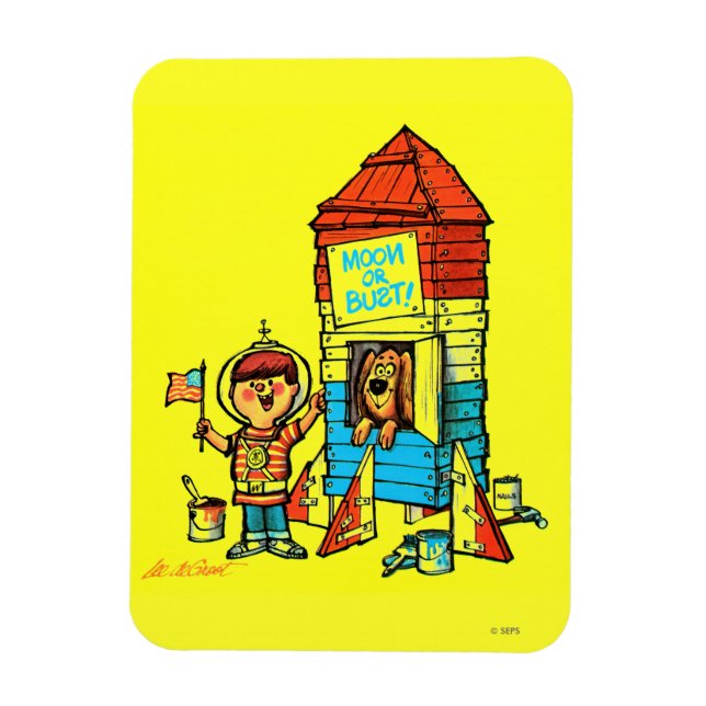 Ímã Lua ou Bust! (Vertical)