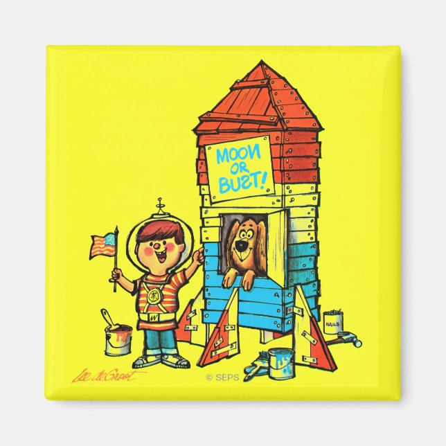 Imã Lua ou Bust! (Frente)