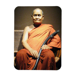 Ímã Luang Poo Cha Subhaddho ... Monge Budista