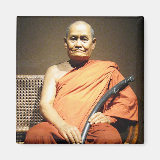 Imã Luang Poo Cha Subhaddho ... Monk budista (Frente)