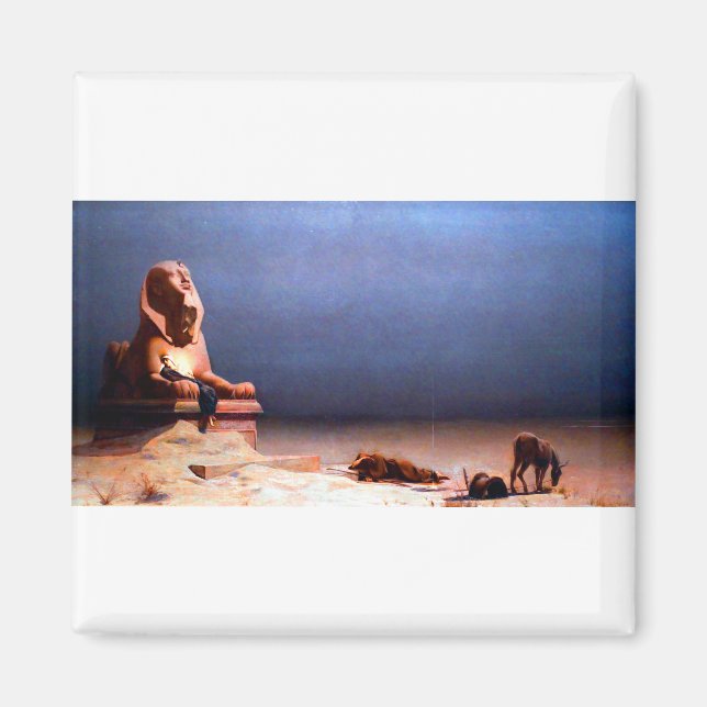 Imã Luc Olivier Merson Rest no voo para o Egito (Frente)