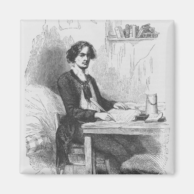 Imã Lucien de Rubempre escrevendo uma carta (Frente)