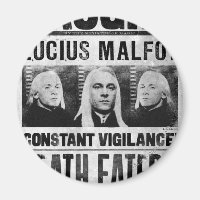 Lucius Malfoy queria Poster