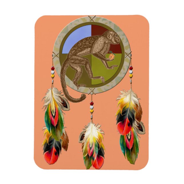 Ímã Lucky Dream Monkey (Vertical)