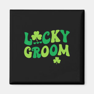 Imã Lucky Groom Node Casais Correspondendo Rua Casamen