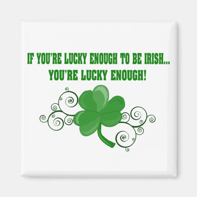 Imã Lucky Irish Magnet (Frente)