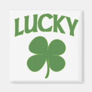 Imã Lucky Irish Shamrock