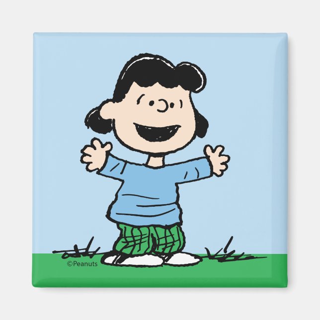 Imã Lucy with Arms Wide (Frente)