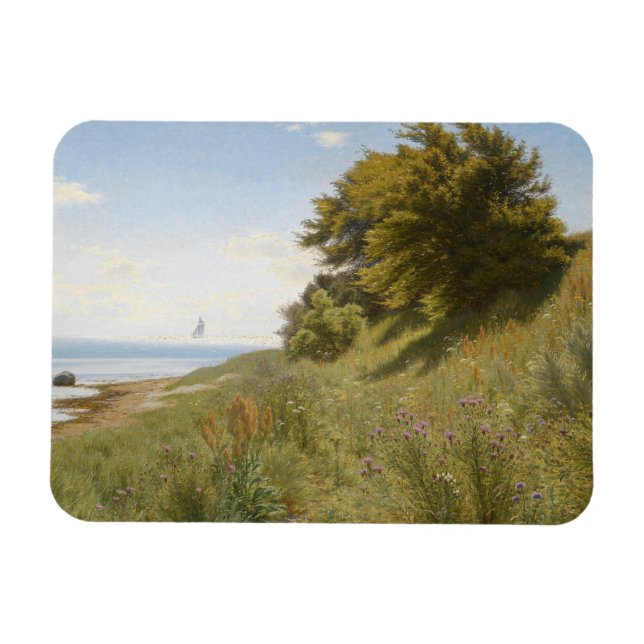 Ímã Ludvig Kabell - Dia do Verão no mar (Horizontal)