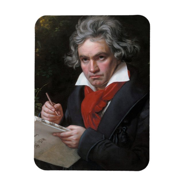 Ímã Ludwig Beethoven Symphony Classic Music Composer (Vertical)