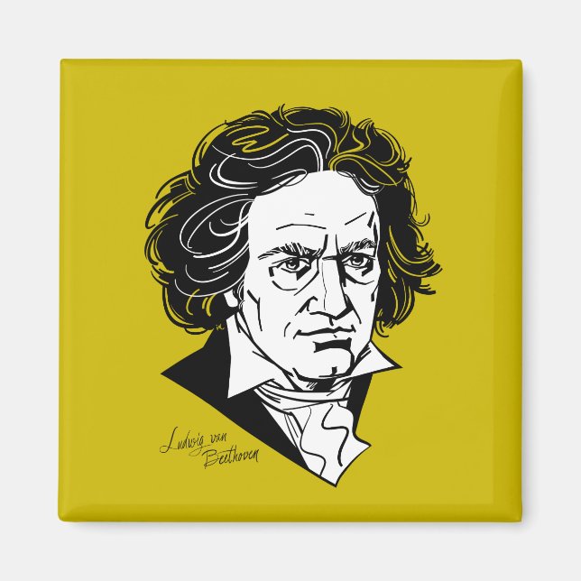 Imã Ludwig van Beethoven (Frente)