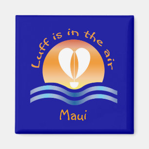 Imã Luffers Sunset_Luff está no air_Maui