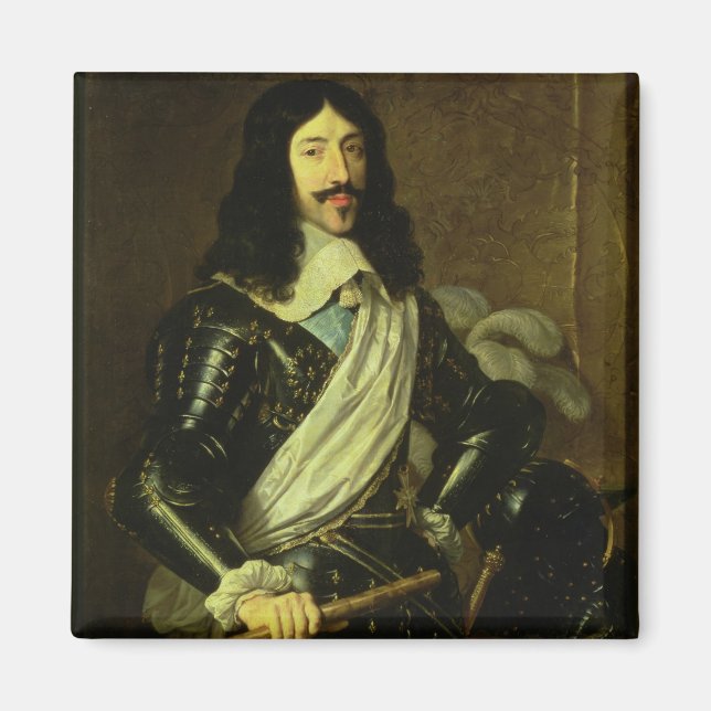 Imã Luís XIII (1601-43) (óleo na canvas) (Frente)