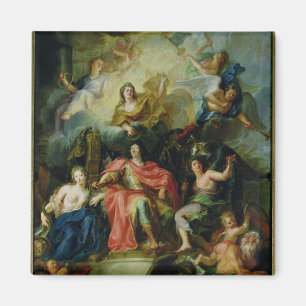Imã Luís XIV Crowned by Glory, c.1686