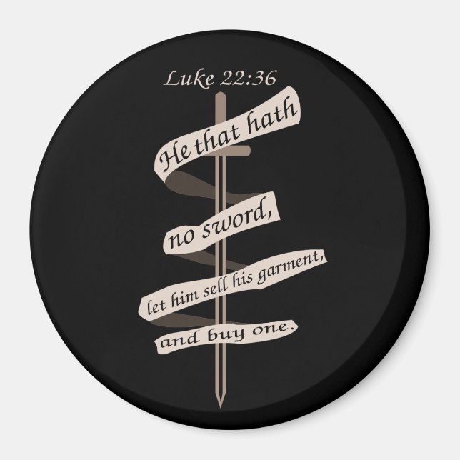 Imã Luke Advice Comprar uma Espada (Frente)