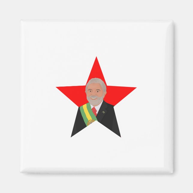 Imã Lula Red Star (Frente)
