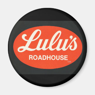 Imã Lulu's Roadhouse Magnet