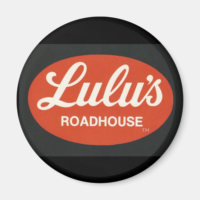 Imã Lulu's Roadhouse Magnet (Frente)