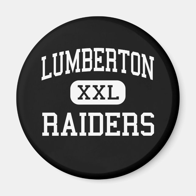 Imã Lumberton - Raiders - High - Lumberton Texas (Frente)