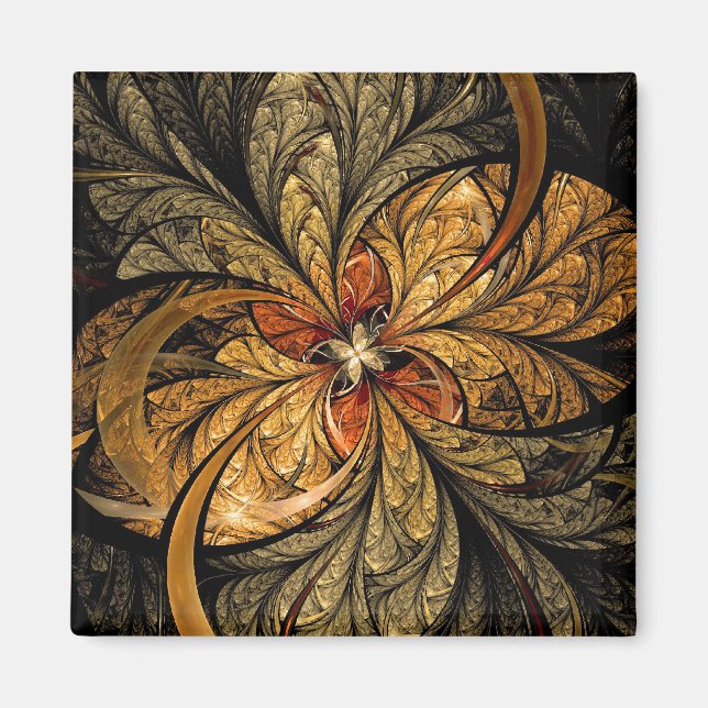 Imã Luminosa Deixa Arte Fractal (Frente)