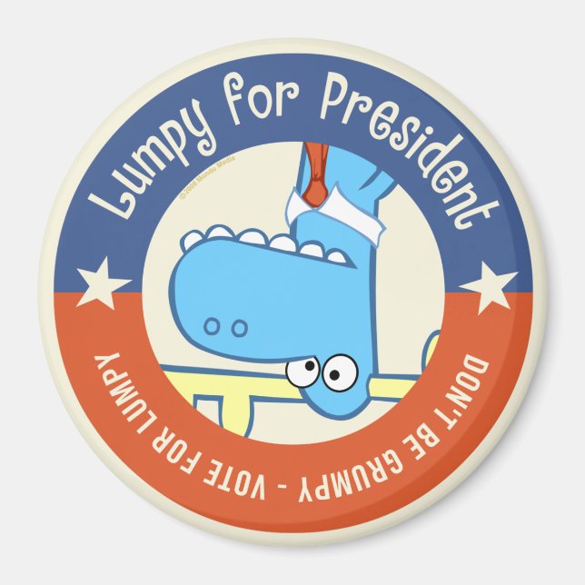 Imã Lumpy para Presidente (Frente)