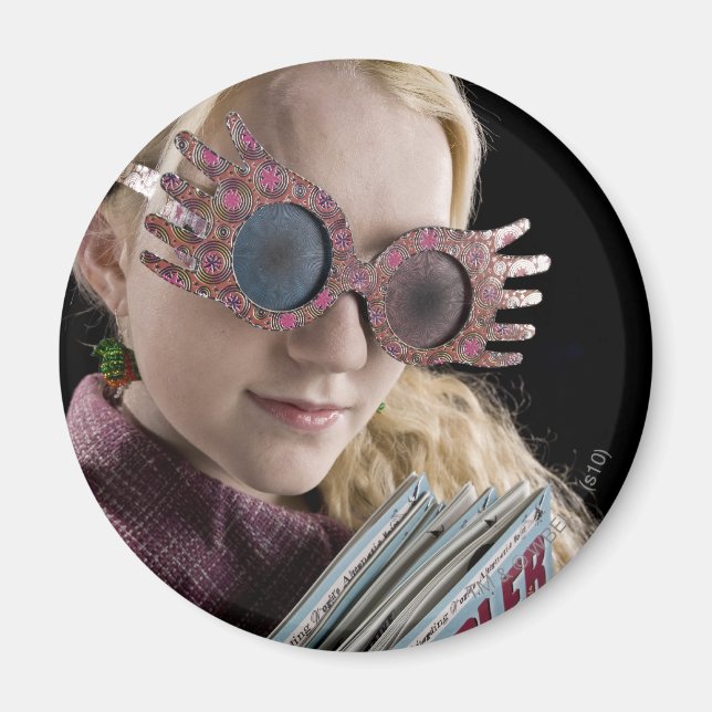 Imã Luna Lovegood 2 (Frente)