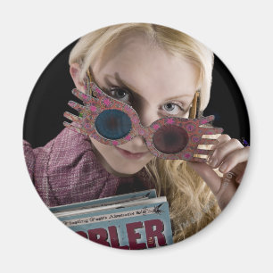 Imã Luna Lovegood Peeks Sobre Óculos
