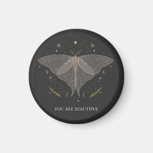 Imã Luna Moth - Você é bonita