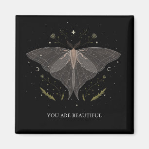 Imã Luna Moth - Você é bonita