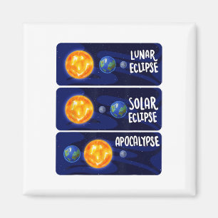 Imã Lunar Eclipse Solar Apocalypse Astrologia M
