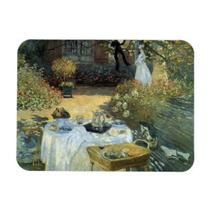 Ímã Luncheon de Claude Monet, Impressionismo de Vintag