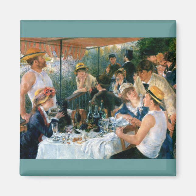 Imã Luncheon do Partido Barco de Renoir (1881) (Frente)