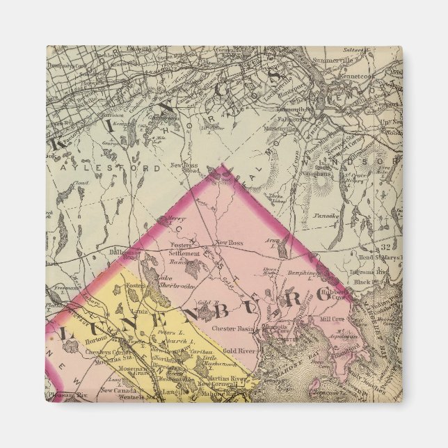 Imã Lunenburg Co, NS (Frente)