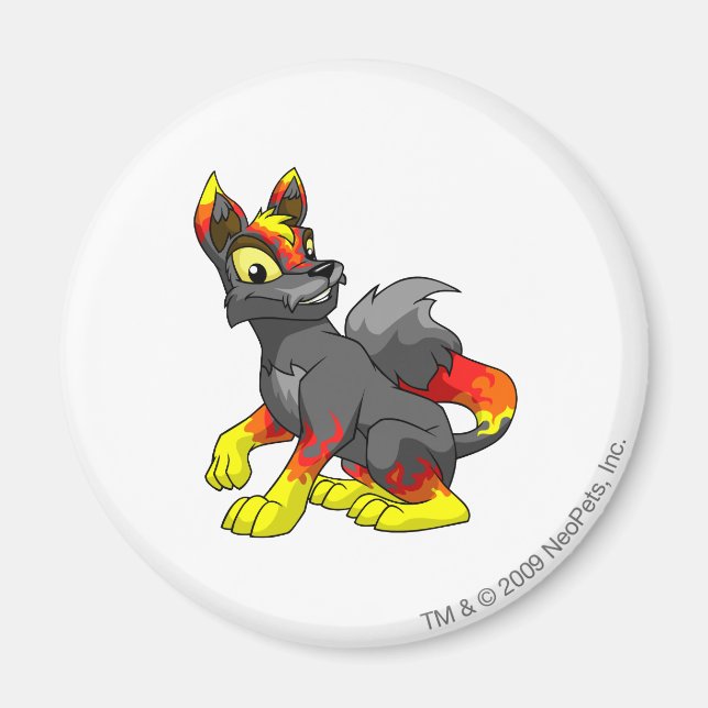 Imã Lupe Fire (Frente)