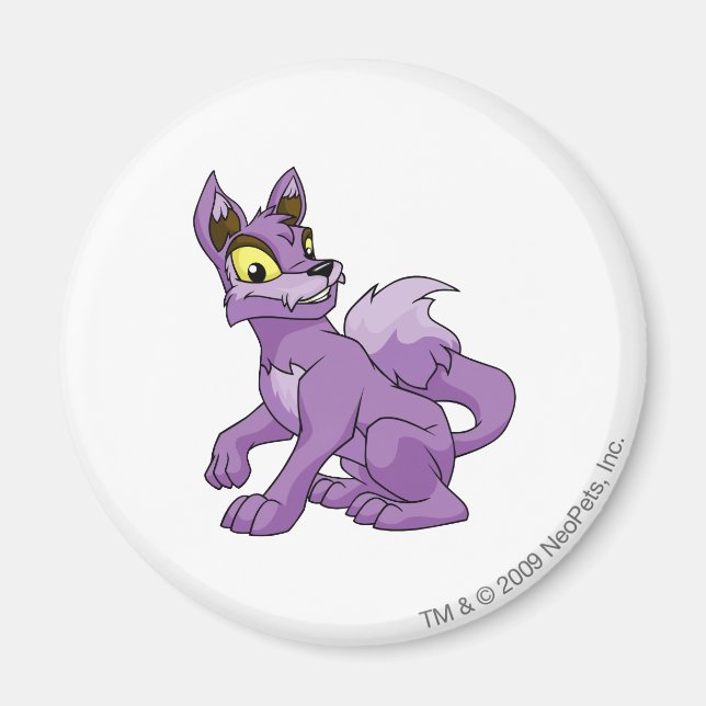 Imã Lupe Purple (Frente)