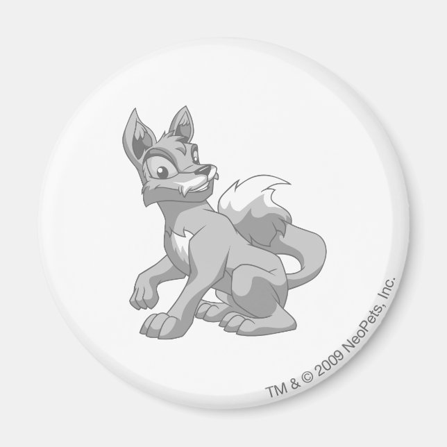 Imã Lupe Silver (Frente)