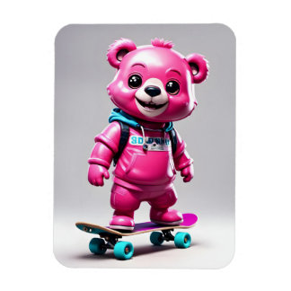 Ímã Lustiger Skater Bär